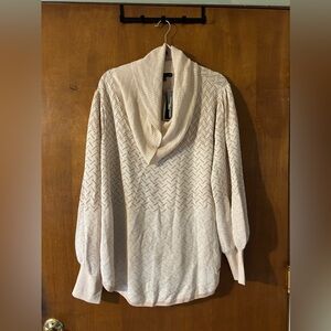 Adrienne Vittadini Cowl Neck Sweater